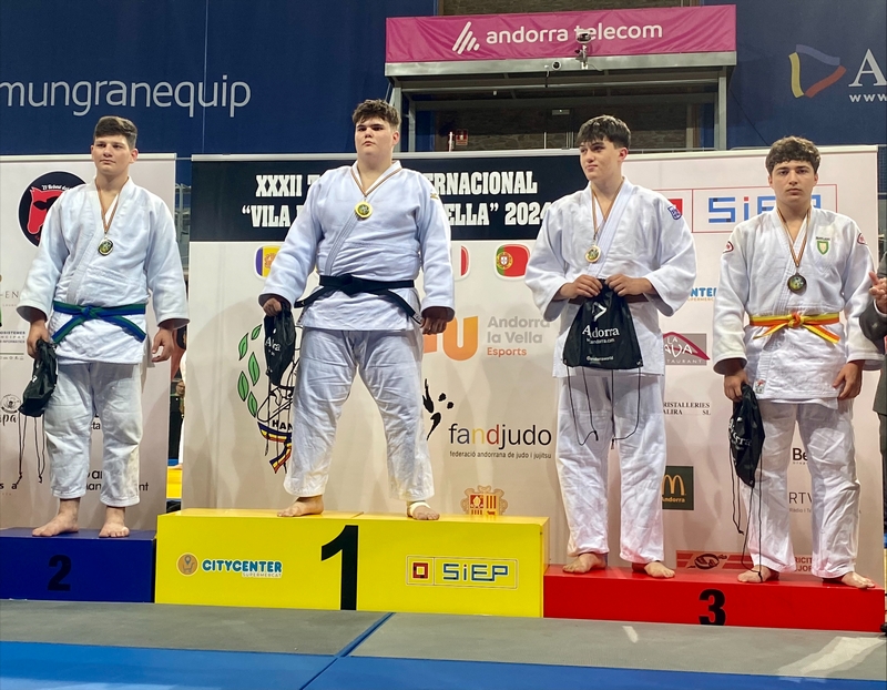 22 medallas para los Judokas Navarros en el Torneo de Judo de Andorra 20-04-24